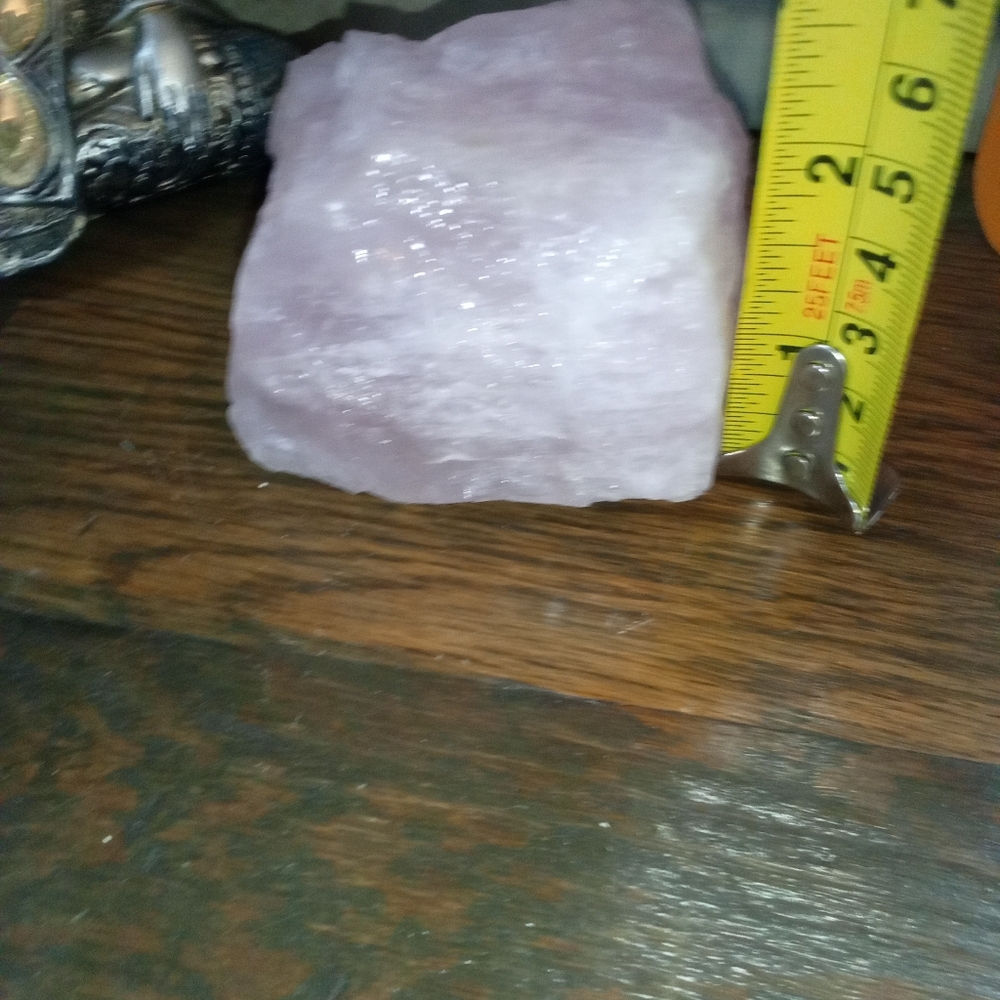 Raw Rose Quartz Crystal From Brazil - Picture 9 of 10